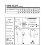 Patron de Couture Burda 6381 Robe - Ribes y Casals