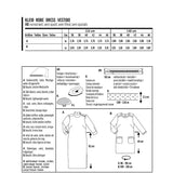 Patron de Couture Burda 6381 Robe - Ribes y Casals