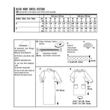 Patron de Couture Burda 6381 Robe - Ribes y Casals