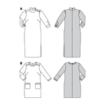 Patron de Couture Burda 6381 Robe - Ribes y Casals