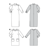 Patron de Couture Burda 6381 Robe - Ribes y Casals