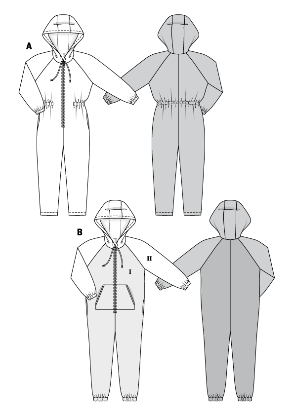 Patron de Couture Burda 6397 Salopette - Ribes y Casals