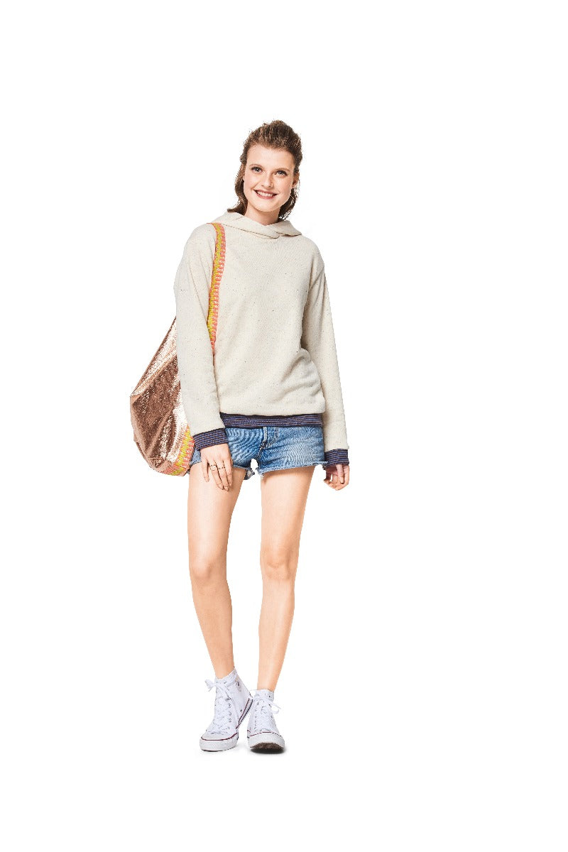 Patron de Couture Burda 6406 Pull - Ribes y Casals