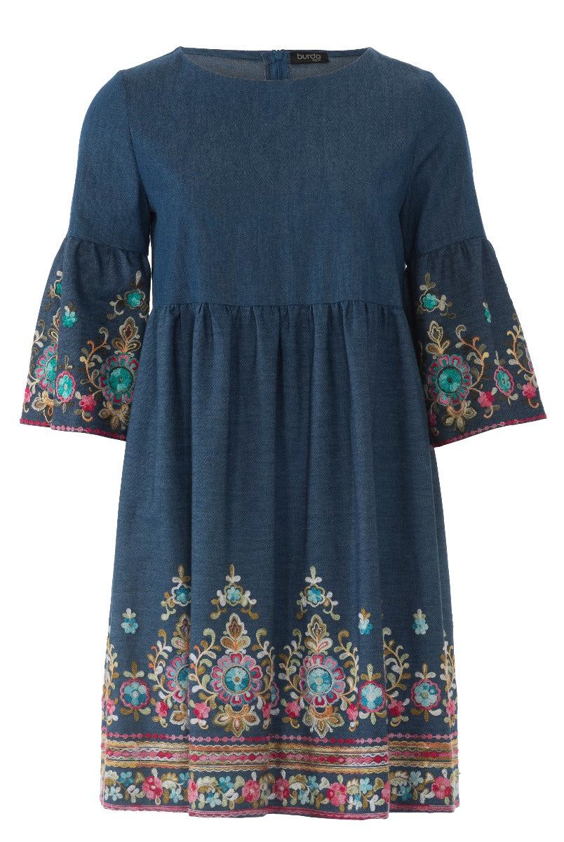 Patron de Couture Burda 6401 Robe - Ribes y Casals