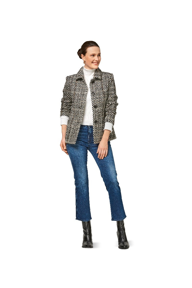 Patron de Couture Burda 6461 Manteau et veste - Ribes y Casals