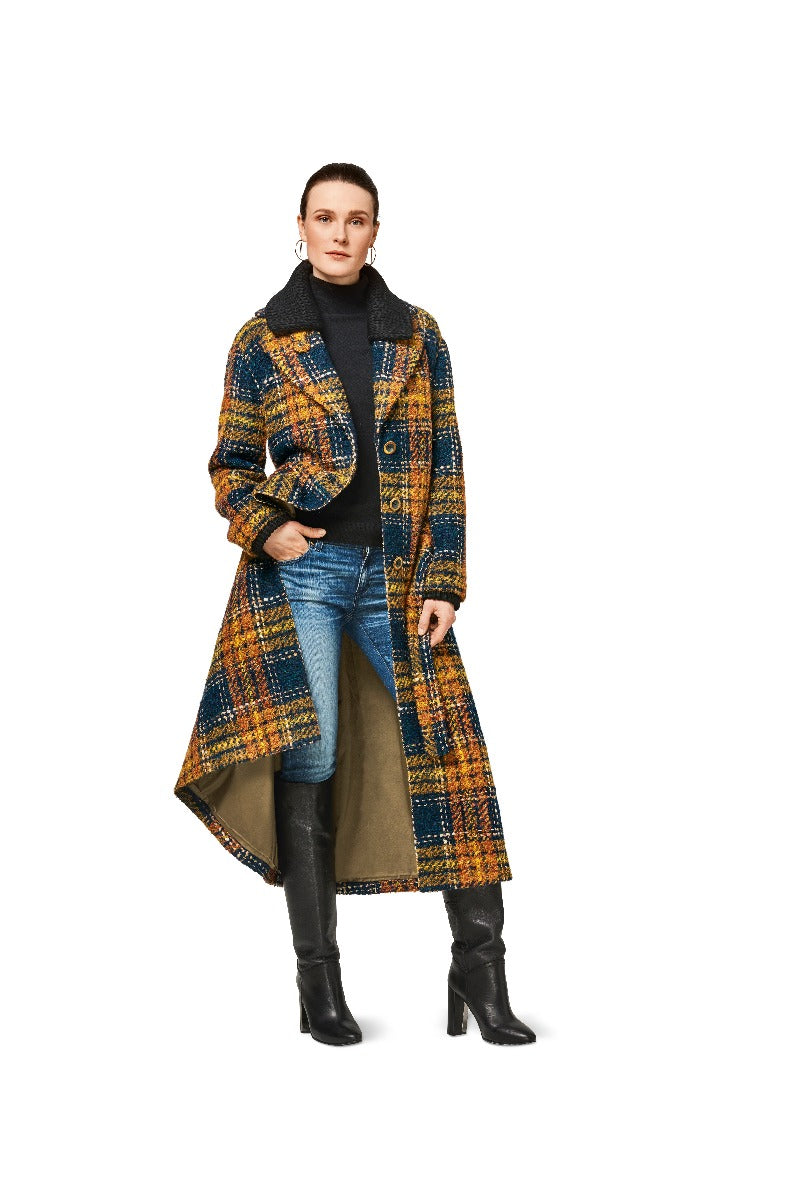 Patron de Couture Burda 6462 Manteau - Ribes y Casals