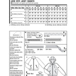 Patron de Couture Burda 6478 Veste - Ribes y Casals