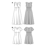Patron de Couture Burda 6496 Robe - Ribes y Casals
