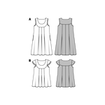Patron de Couture Burda 6532 Robe et Top - Ribes y Casals