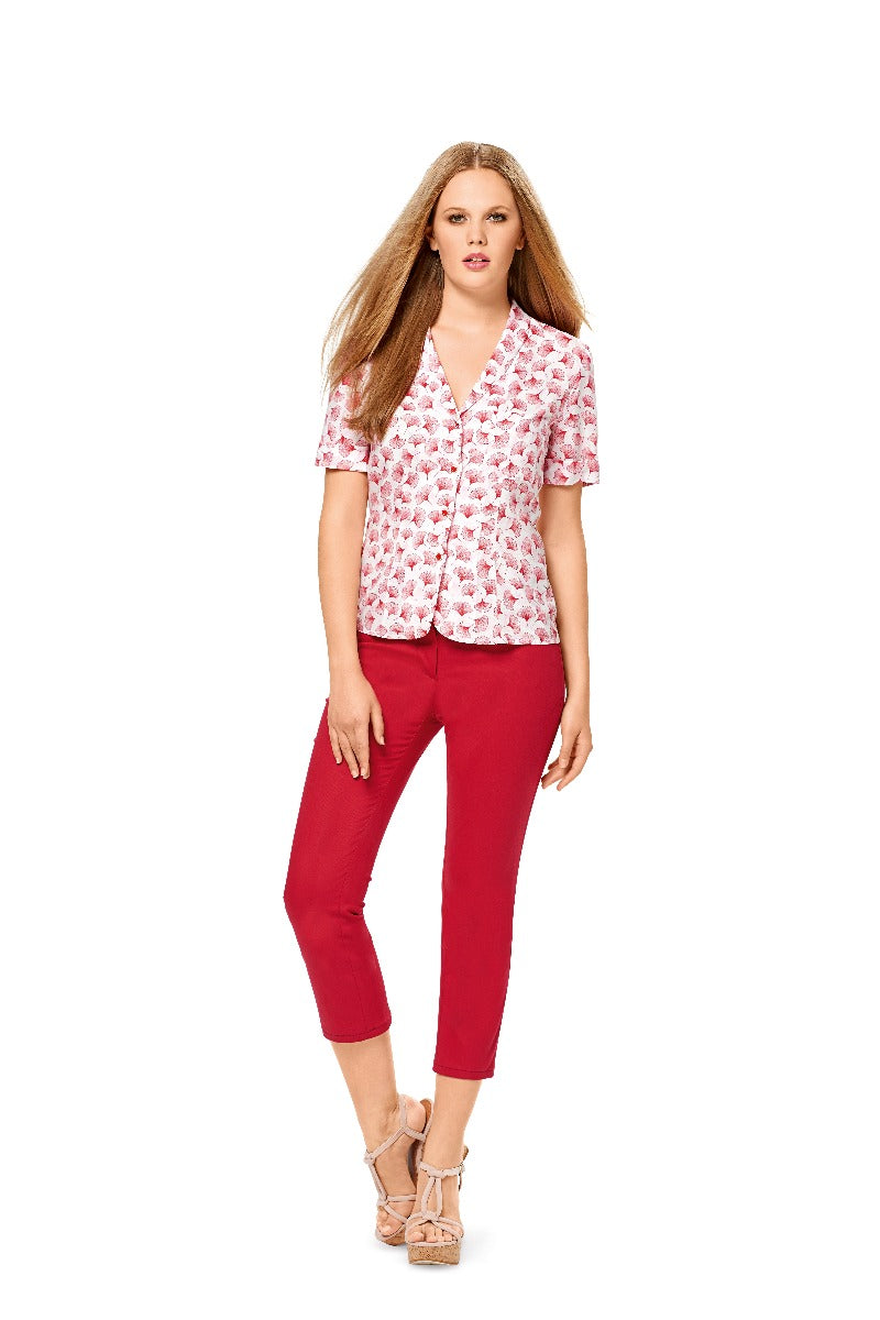 Patron de Couture Burda 6534 Pantalons - Ribes y Casals