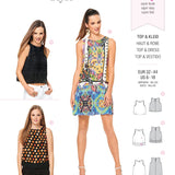 Patron de Couture Burda 6541 Robe et Top - Ribes y Casals