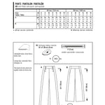 Patron de Couture Burda 6573 Pantalons - Ribes y Casals