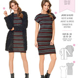 Patron de Couture Burda 6608 Veste et robe - Ribes y Casals