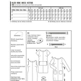 Patron de Couture Burda 6609 Robe - Ribes y Casals