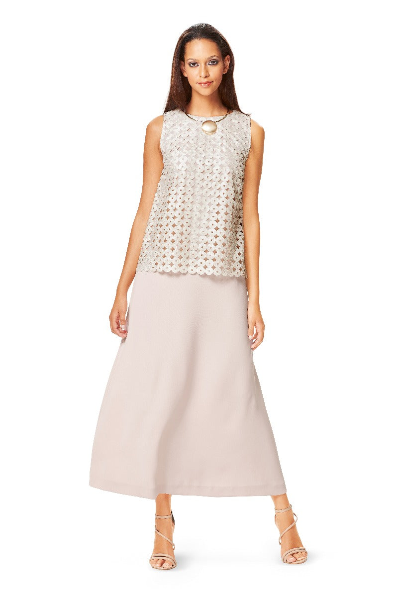 Patron de Couture Burda 6628 Robe - Ribes y Casals