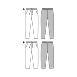 Patron de Couture Burda 6678 Pantalons - Ribes y Casals