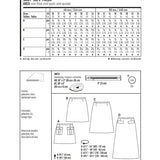 Patron de Couture Burda 6682 Jupe - Ribes y Casals