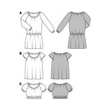 Patron de Couture Burda 6684 Robe et chemisier - Ribes y Casals