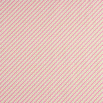 Percal imprimé floral diagonal rose - Ribes y Casals