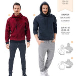 Patron de Couture Burda 6718 Pull - Ribes y Casals