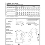 Patron de Couture Burda 6721 Robe - Ribes y Casals