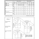 Patron de Couture Burda 6740 Peignoir de bain - Ribes y Casals