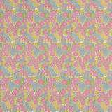 Percal imprimé Guirlande rose - Ribes y Casals