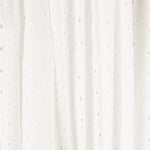 Tissu Broderie Suisse Fleurs Blanc - Ribes y Casals