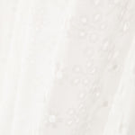 Tissu Broderie Suisse Fleurs Blanc - Ribes y Casals