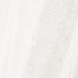 Tissu Broderie Suisse Fleurs Blanc - Ribes y Casals