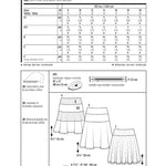 Patron de Couture Burda 6904 Jupe - Ribes y Casals