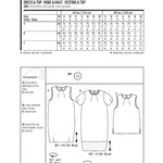 Patron de Couture Burda 6914 Robe et Top - Ribes y Casals