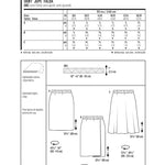 Patron de Couture Burda 6937 Jupe - Ribes y Casals