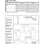 Patron de Couture Burda 6990 Chemise - Ribes y Casals