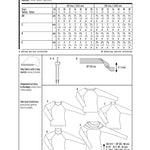 Patron de Couture Burda 6990 Chemise - Ribes y Casals