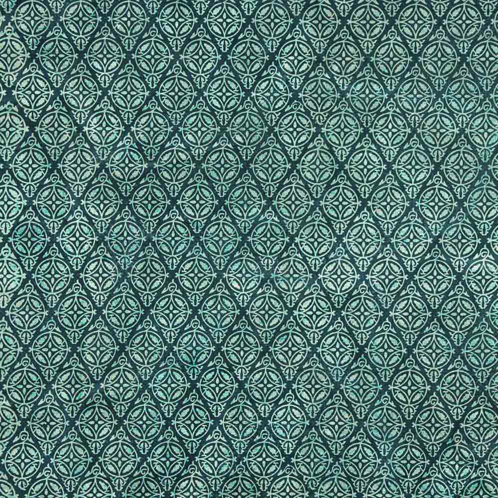 Popeline Batik Nairobi Vert - Ribes y Casals