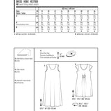 Patron de Couture Burda 7100 Robe - Ribes y Casals