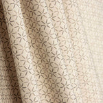 Popeline Beige Star - Ribes y Casals