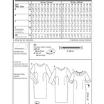 Patron de Couture Burda 7137 Robe - Ribes y Casals