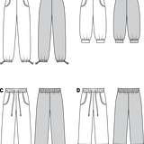 Patron de Couture Burda 7230 Pantalon - Ribes y Casals