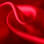 Satin Soie Naturelle Rouge Passion - Ribes y Casals