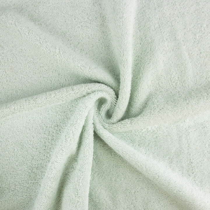Serviette en tissu de coton éponge verte « Agua » - Ribes y Casals