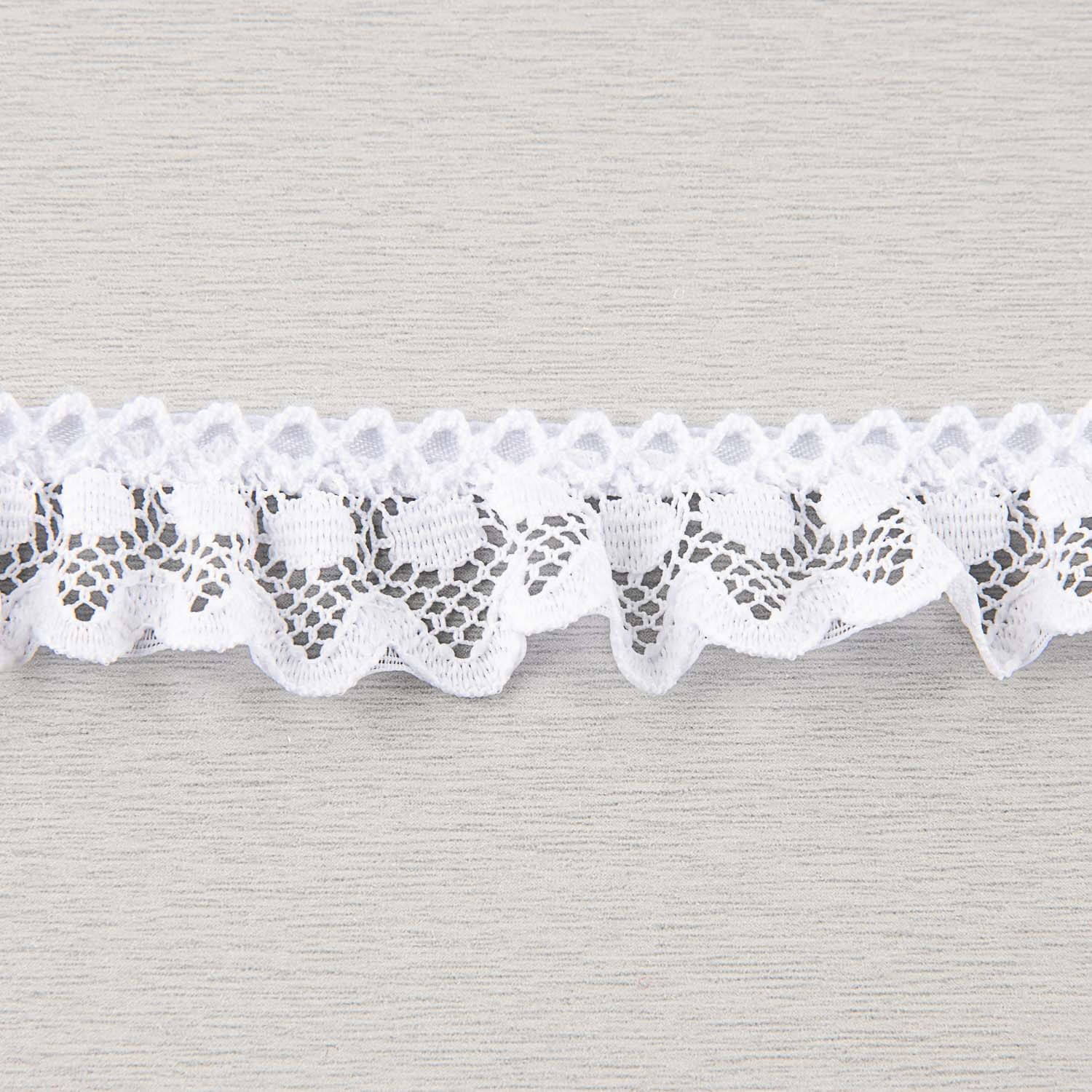 Bande de dentelle blanche 22 mm - Ribes y Casals