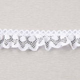 Bande de dentelle blanche 22 mm - Ribes y Casals