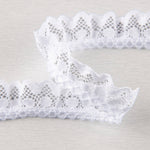 Bande de dentelle blanche 22 mm - Ribes y Casals