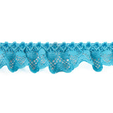 Bande de dentelle bleu turquoise 22 mm - Ribes y Casals
