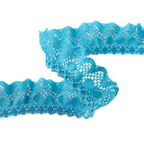 Bande de dentelle bleu turquoise 22 mm - Ribes y Casals