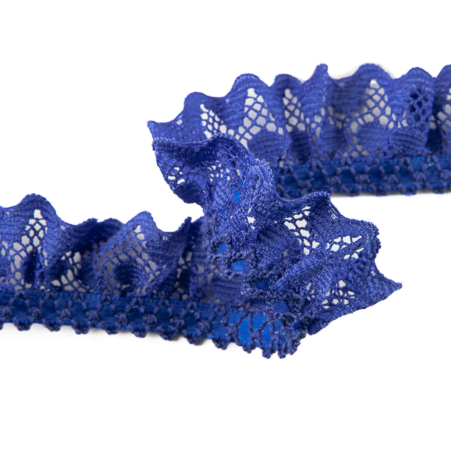 Bande de dentelle bleue 22 mm - Ribes y Casals