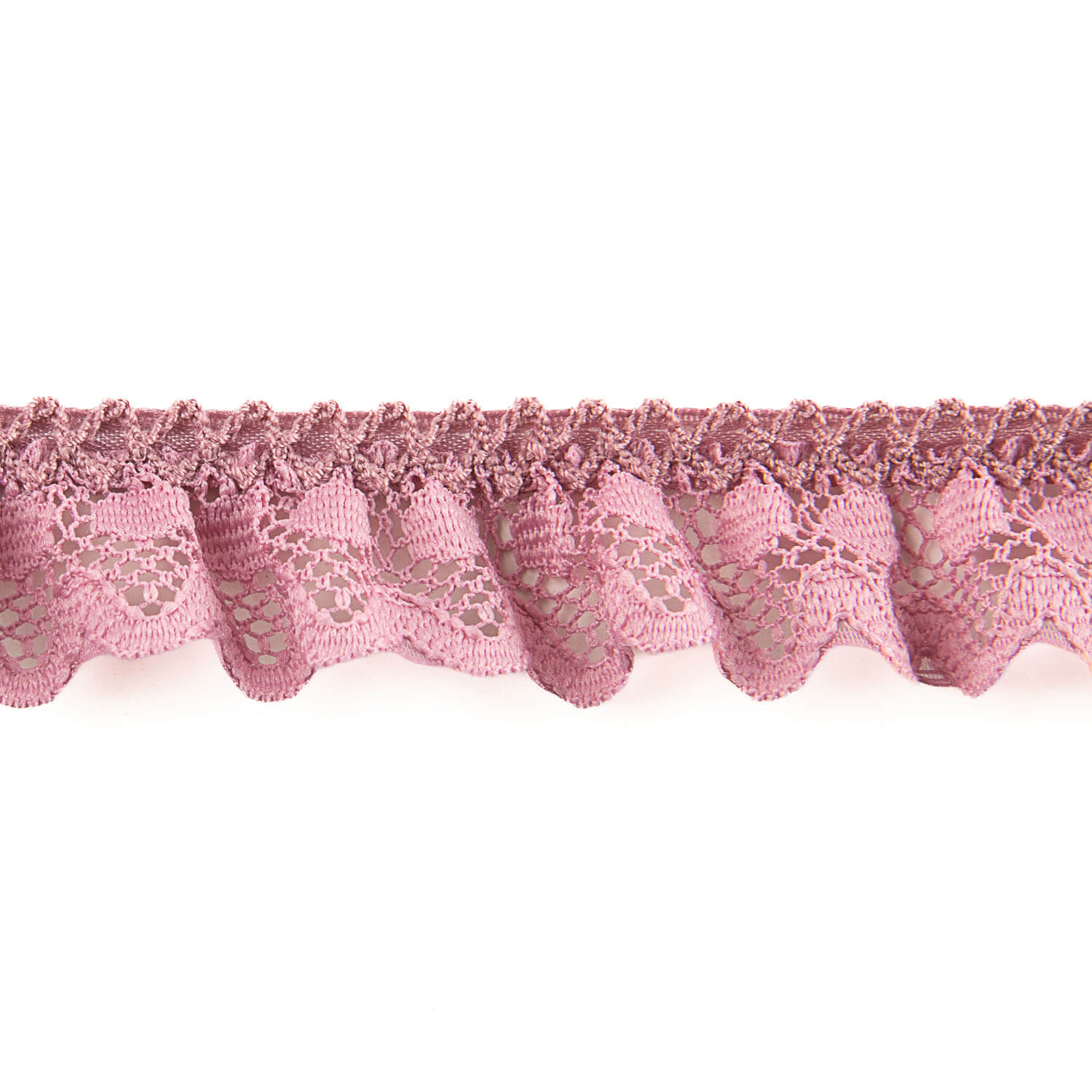Bande de dentelle rose 22 mm - Ribes y Casals