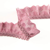 Bande de dentelle rose 22 mm - Ribes y Casals
